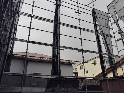 先行足場