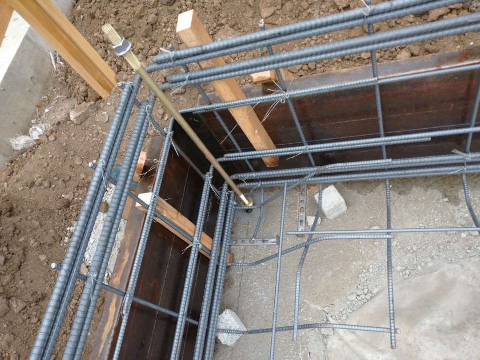 アンカーボルト設置