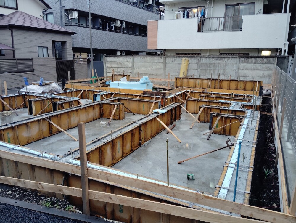 立ち上がりコンクリート