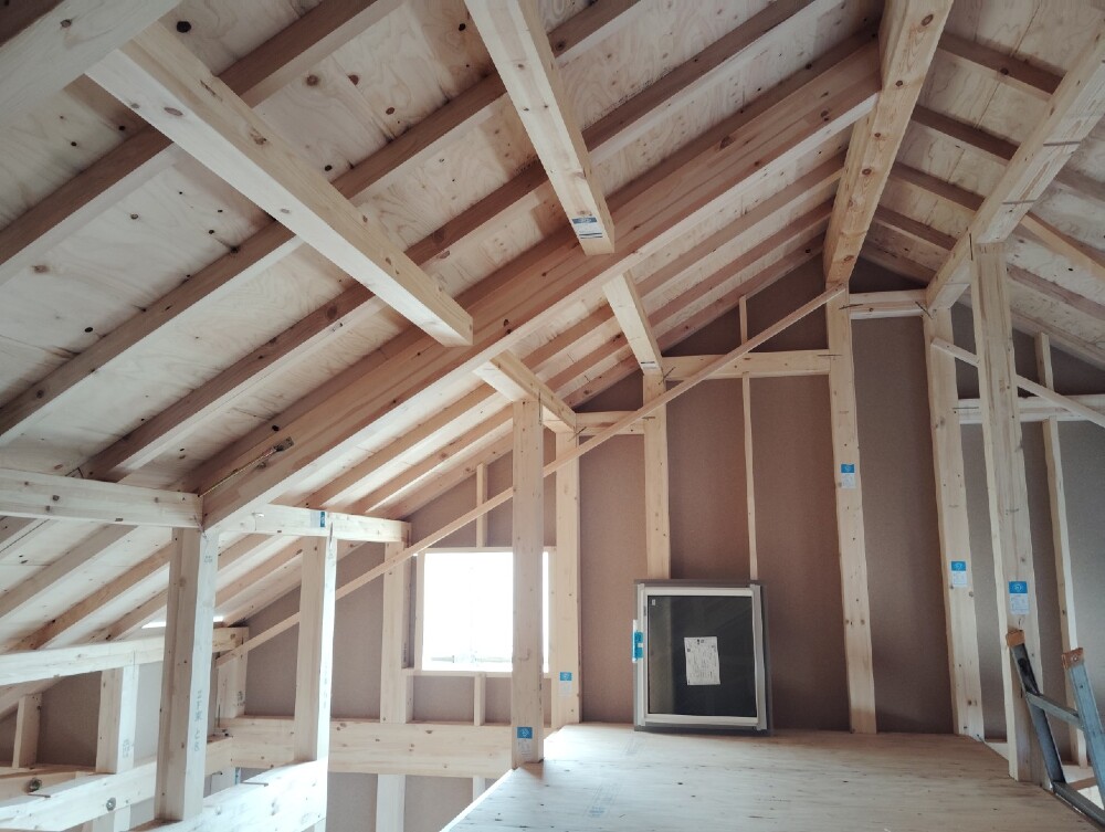 サッシ取り付け