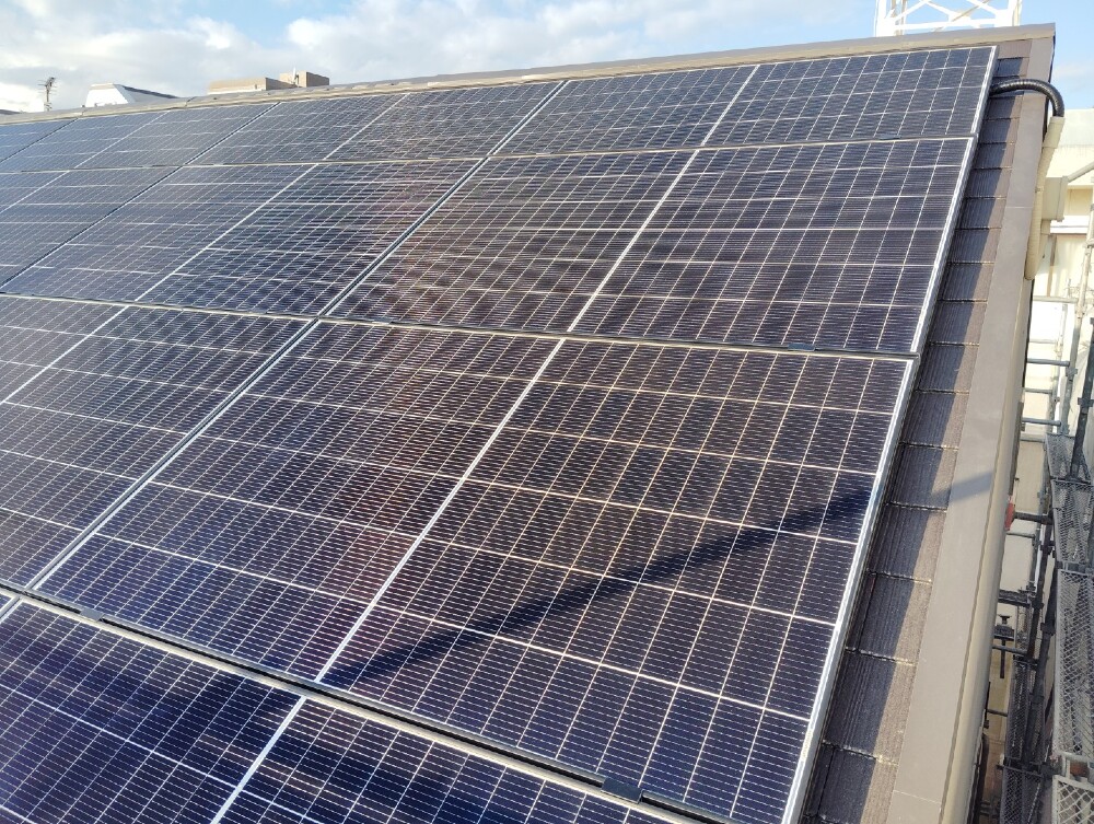 太陽光パネル設置