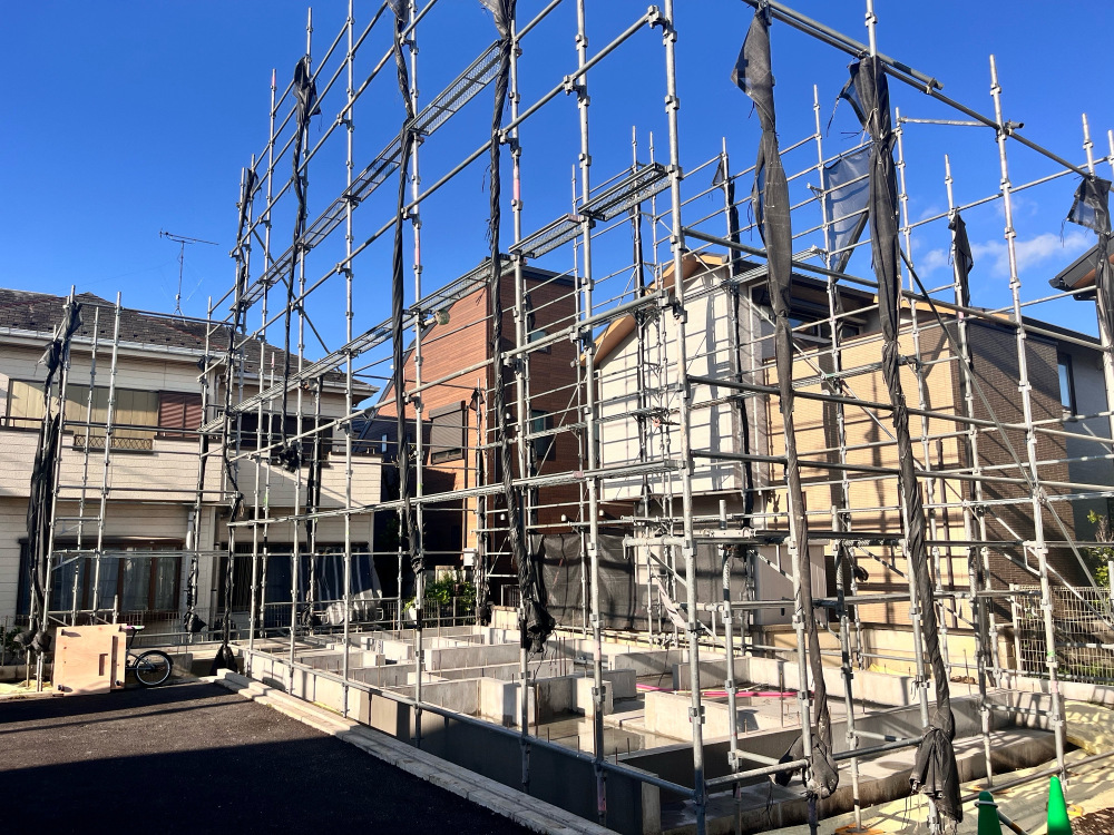 先行足場