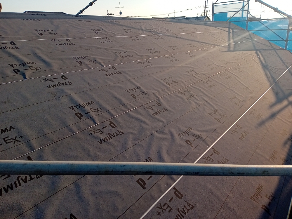 ルーフィング工事